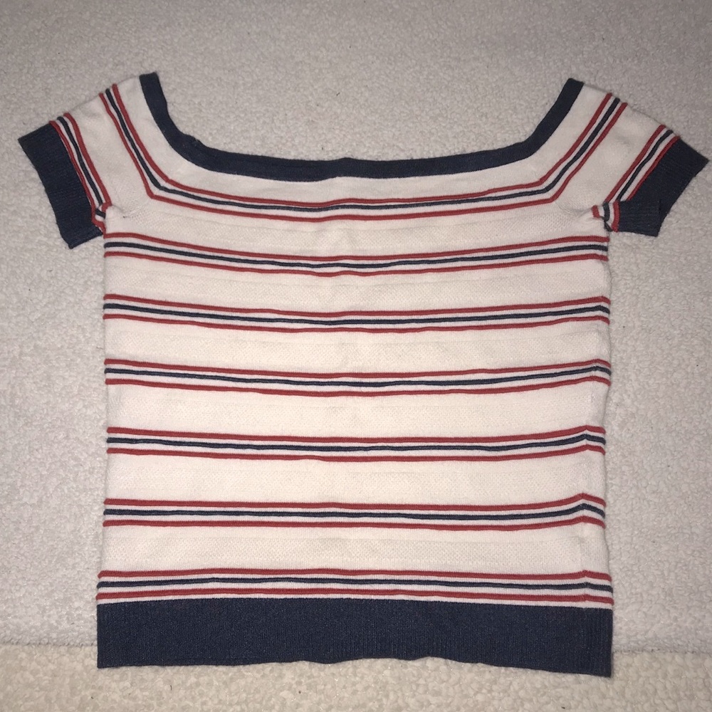 Off shoulder sweater